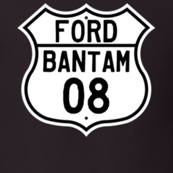 2008 Bantam Custom Highway Route Sign T Shirt