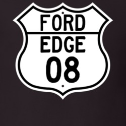 2008 Edge Custom Highway Route Sign T Shirt