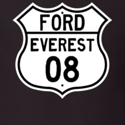 2008 Everest Custom Highway Route Sign T Shirt