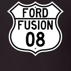 2008 Fusion Custom Highway Route Sign T Shirt