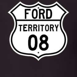 2008 Territory Custom Highway Route Sign T Shirt