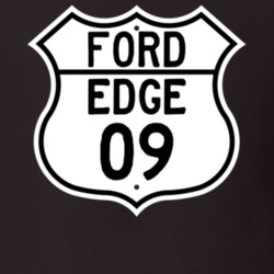 2009 Edge Custom Highway Route Sign T Shirt