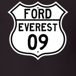 2009 Everest Custom Highway Route Sign T Shirt
