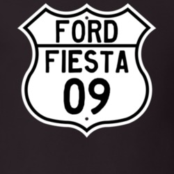 2009 Fiesta Custom Highway Route Sign T Shirt