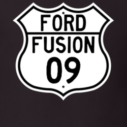 2009 Fusion Custom Highway Route Sign T Shirt