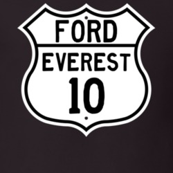 2010 Everest Custom Highway Route Sign T Shirt