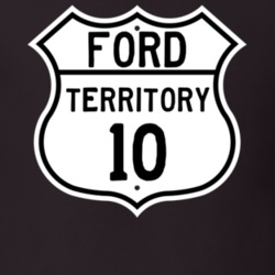 2010 Territory Custom Highway Route Sign T Shirt