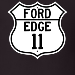 2011 Edge Custom Highway Route Sign T Shirt