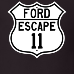 2011 Escape Custom Highway Route Sign T Shirt