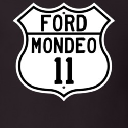 2011 Mondeo Custom Highway Route Sign T Shirt