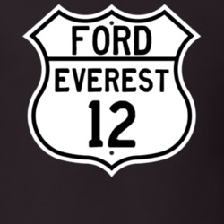 2012 Everest Custom Highway Route Sign T Shirt
