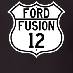 2012 Fusion Custom Highway Route Sign T Shirt
