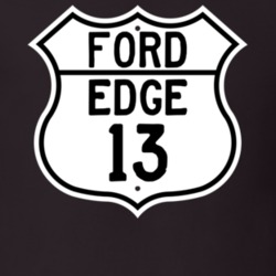 2013 Edge Custom Highway Route Sign T Shirt