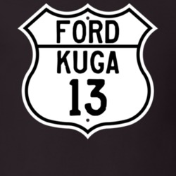 2013 Kuga Custom Highway Route Sign T Shirt