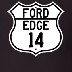 2014 Edge Custom Highway Route Sign T Shirt