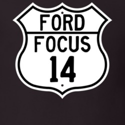 2014 Focus Custom Highway Route Sign T Shirt