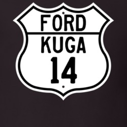 2014 Kuga Custom Highway Route Sign T Shirt