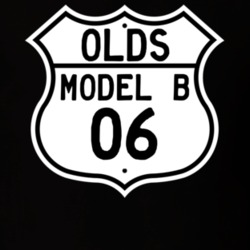 Highway Route Sign 1906 Oldsmobile Model B  T Shirt