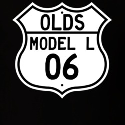 Highway Route Sign 1906 Oldsmobile Model L  T Shirt