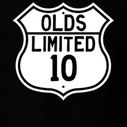 Highway Route Sign 1910 Oldsmobile Limited  T Shirt