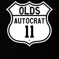 Highway Route Sign 1911 Oldsmobile Autocrat  T Shirt