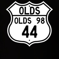 Highway Route Sign 1944 Oldsmobile Olds 98  T Shirt