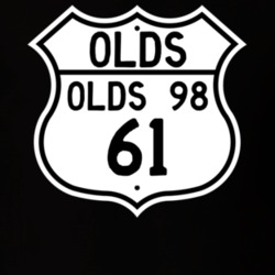 Highway Route Sign 1961 Oldsmobile Olds 98  T Shirt