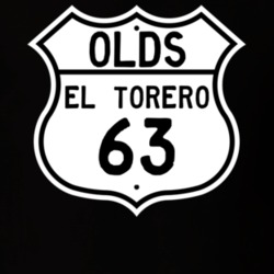 Highway Route Sign 1963 Oldsmobile El Torero  T Shirt