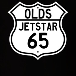 Highway Route Sign 1965 Oldsmobile Jetstar  T Shirt