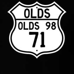 Highway Route Sign 1971 Oldsmobile Olds 98  T Shirt