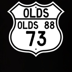 Highway Route Sign 1973 Oldsmobile Olds 88  T Shirt
