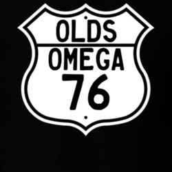 Highway Route Sign 1976 Oldsmobile Omega  T Shirt