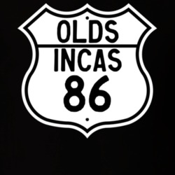 Highway Route Sign 1986 Oldsmobile Incas  T Shirt
