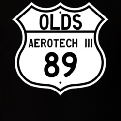 Highway Route Sign 1989 Oldsmobile Aerotech Iii  T Shirt