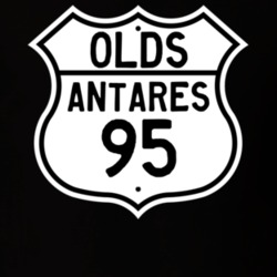 Highway Route Sign 1995 Oldsmobile Antares  T Shirt