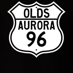 Highway Route Sign 1996 Oldsmobile Aurora  T Shirt