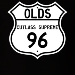Highway Route Sign 1996 Oldsmobile Cutlass Supreme  T Shirt