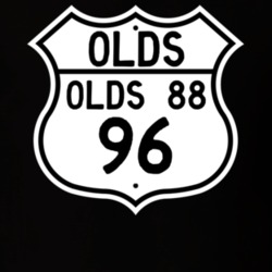 Highway Route Sign 1996 Oldsmobile Olds 88  T Shirt