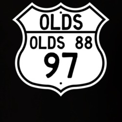 Highway Route Sign 1997 Oldsmobile Olds 88  T Shirt