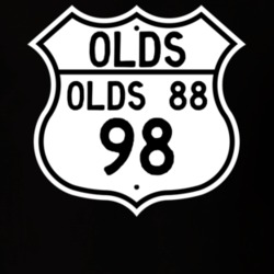 Highway Route Sign 1998 Oldsmobile Olds 88  T Shirt