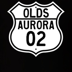 Highway Route Sign 2002 Oldsmobile Aurora  T Shirt
