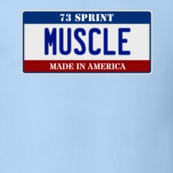 1973 Gmc Sprint License Plate American Muscle Car T Shirt
