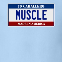 1979 GMC Caballero License Plate American Muscle Car T Shirt
