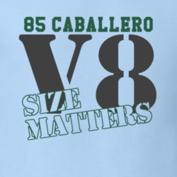 1985 GMC Caballero Size Matterss Muscle Car T Shirt