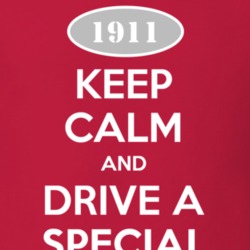 Keep Calm And Drive A 1911 Oldsmobile Special  T Shirt