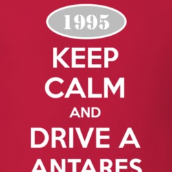 Keep Calm And Drive A 1995 Oldsmobile Antares  T Shirt