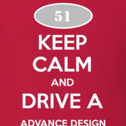 Keep Calm and Drive A 1951 Chevy Advance Design T Shirt