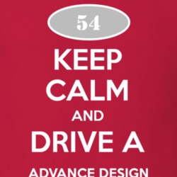 Keep Calm and Drive A 1954 Chevy Advance Design T Shirt
