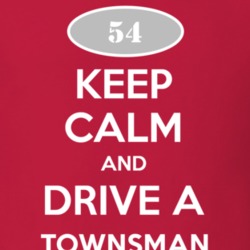 Keep Calm and Drive A 1954 Chevy Townsman T Shirt