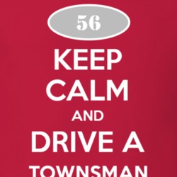 Keep Calm and Drive A 1956 Chevy Townsman T Shirt